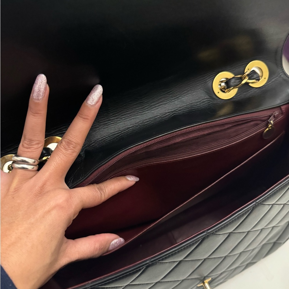 Chanel Maxi Classic Flap Bag 24K - Picture 17 of 17